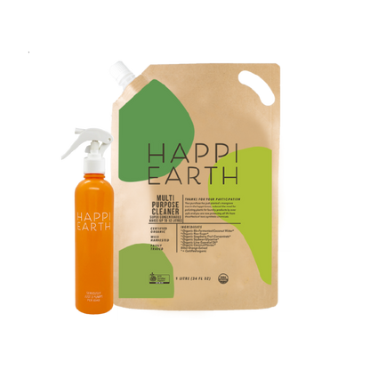 HAPPI EARTH マルチパーパスクリーナー（スプレーボトル付き）