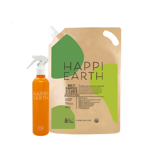 HAPPI EARTH マルチパーパスクリーナー（スプレーボトル付き）